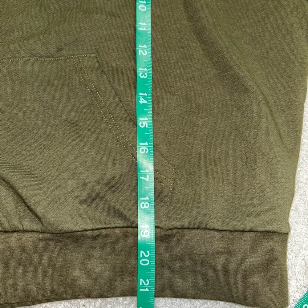 Olive Utility Jacket with Hood - Picture 6 of 7